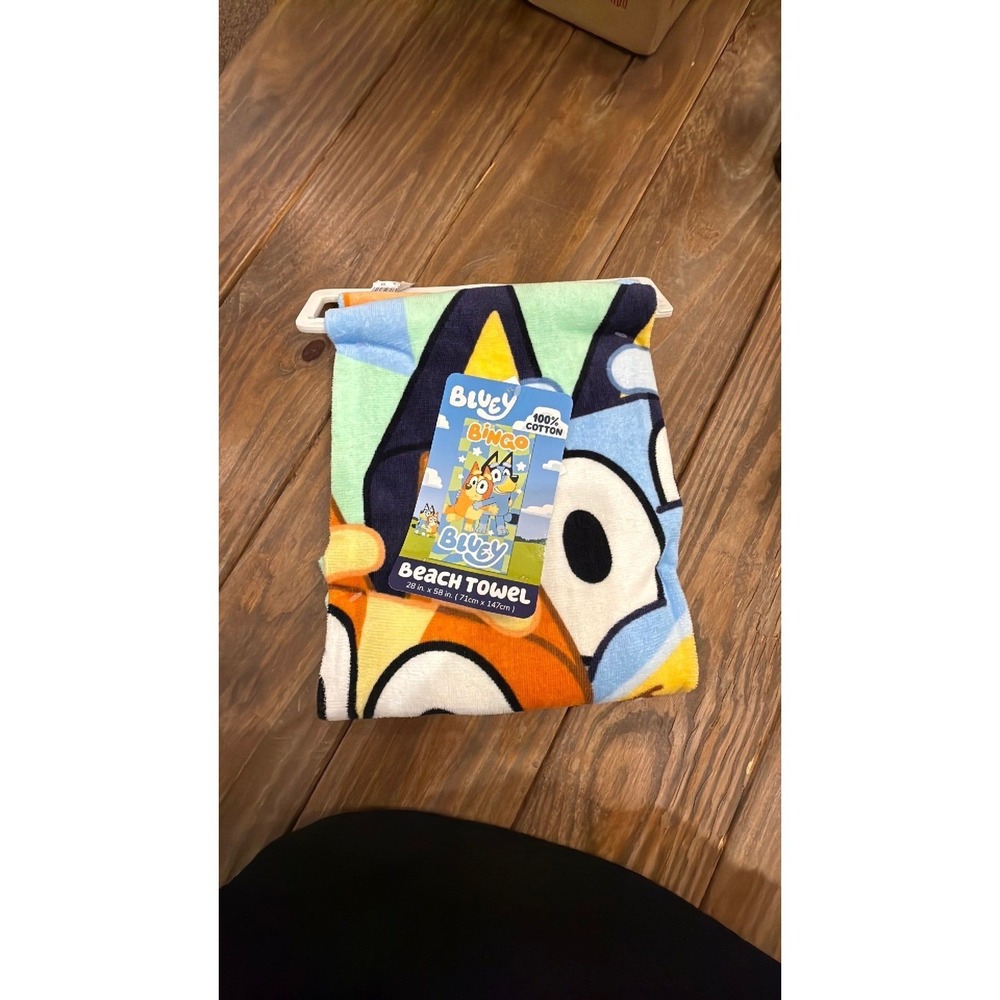 Bluey & Bingo Beach Towel
